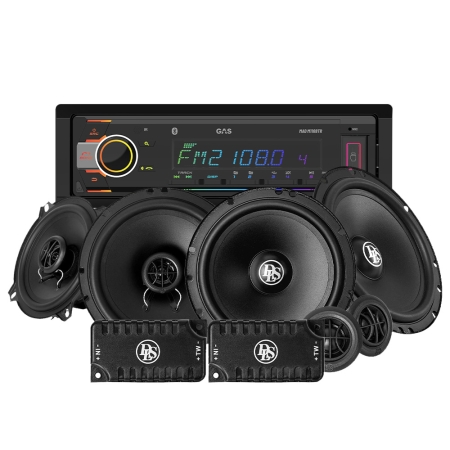 GAS MAD M110-BTR med DLS Performance-højttaler, bilstereopakke i gruppen Nyheder hos BRL (SETMADM110BTRPKT1)
