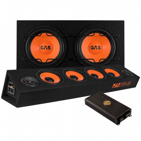 GAS MAD B1-212 med GAS MAD PB1-46 & DD33-40, raggarpaket i gruppen Pakkeløsninger / Pakker til bilen / SPL-pakke hos BRL (SETMADPB146PKT4)