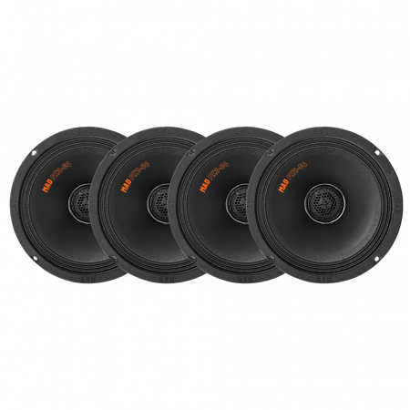 4-pack GAS MAD PX2-64, grym 6.5 tums koaxialhögtalare i gruppen Bilstereo / Bilhøjttalere / Coaxialhøjttalere hos BRL Electronics (SETMADPX264X4)