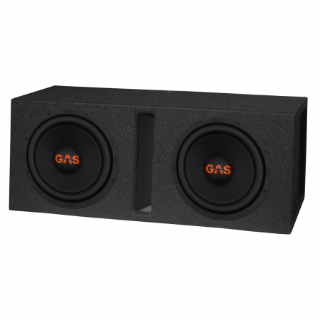 GAS MAD S2-8D2 2x8 tum i GV-låda i gruppen Bilstereo / Bas / Passiv subwoofer hos BRL (SETMADS28D2PKT2)