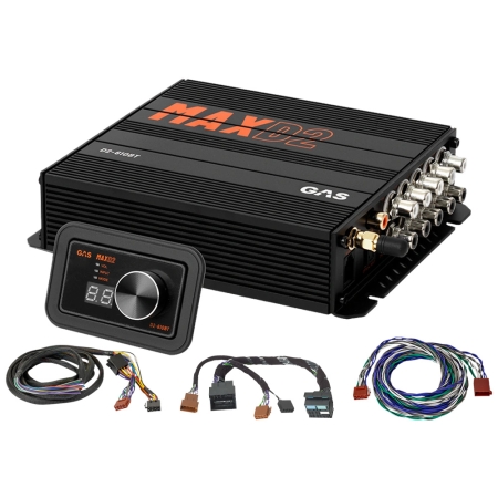 GAS MAX D2-610BT, 10-kanals lydprocessor/DSP til VW 2012- med MIB (52-pin) i gruppen Bilstereo / Hvad passer i min bil / Volkswagen / Transporter / Transporter T6.1 2020-2024 / Øvrigt Transporter T6.1 2020-2024 hos BRL (SETMAXD2610BTVAGPKT1)