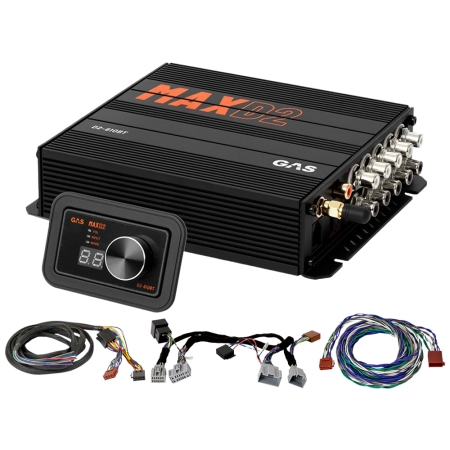 GAS MAX D2-610BT, 10-kanals lydprocessor/DSP til Volvo 2007-2016 (Performance) i gruppen Bilstereo / Hvad passer i min bil / Volvo / Volvo V60 / Volvo V60 2011-2018 / Øvrigt V60 2011-2018 hos BRL (SETMAXD2610BTVOLVOPKT2)