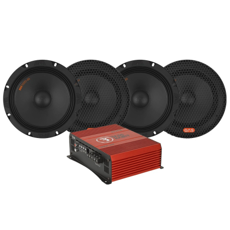 4-pak GAS MAX PMW1-84 med Bass Habit SPL ELITE 850.2DF, SPL-pakke i gruppen Pakkeløsninger / Pakker til bilen / SPL Højttalerpakke / 8 tommer mellemtonepakke hos BRL (SETMAXPMW184PKT2)