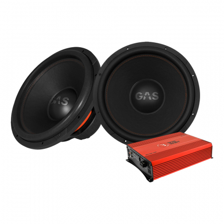 GAS MAX S1-18D1 & SPL ELITE 5100.1DF, baspakke i gruppen Pakkeløsninger / Pakker til bilen / Baspakke hos BRL Electronics (SETMAXS118D1PKT2)