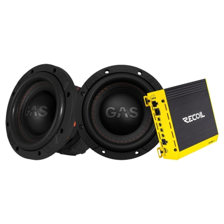2-pak GAS MAX S1-6D1 med Recoil RL680.1, 2x6,5