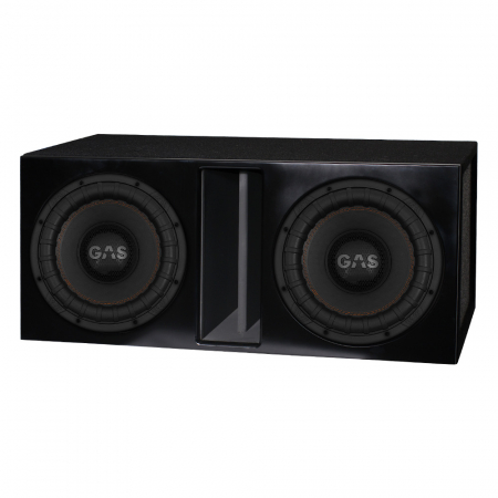 2-pak GAS MAX S2-12D1 i portet kasse i gruppen Bilstereo / Bas / Passiv subwoofer hos BRL (SETMAXS212D1PKT6)