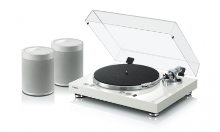 Yamaha MusicCast 20 & Vinyl 500 stereopaket, vitt i gruppen Pakkeløsninger / Pakker til hjemmet / Stereopakker hos BRL (SETMC20PKT3)