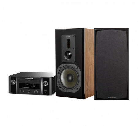 Marantz MCR-612 & Dynavoice DM-6 MKII Ek, stereopakke i gruppen Pakkeløsninger / Pakker til hjemmet / Stereopakker hos BRL (SETMCR612PKT10)