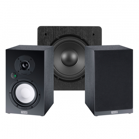 Magnat MM220 & Dynavoice Challenger Sub 8, Högtalarpaket 2.1 i gruppen Pakkeløsninger / Pakker til hjemmet / Højttalerpakker hos BRL (SETMM220PKT4)