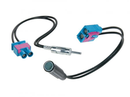 Antennadapter för FM-Modulator Dubbel Fakra i gruppen Bilstereo / Hvad passer i min bil / Volkswagen / Transporter / Transporter T6 2015-2020 / Øvrigt Transporter T6 2015-2020 hos BRL (SETMODFAKRAX2)