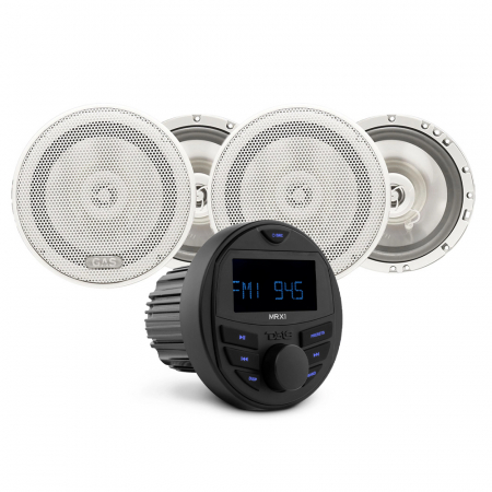 DS18 MRX1 og 2 par GAS MS62, marinpakke i gruppen Bilstereo / Marine / Marinepakke hos BRL (SETMRX1PKT2)