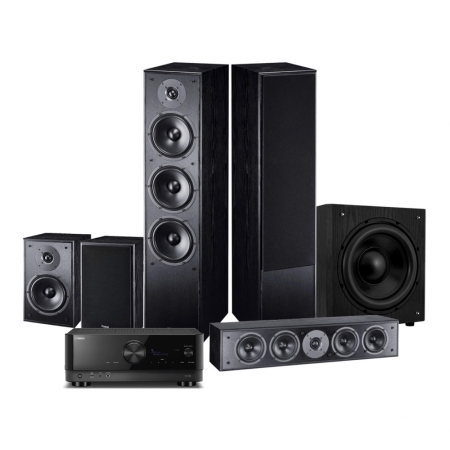 Magnat Monitor 5.1 hjemmebiopakke med Yamaha RX-V6A i gruppen Pakkeløsninger / Pakker til hjemmet / Hjemmebiograf & Hjemmebiografpakker hos BRL (SETMS70BPKT10)