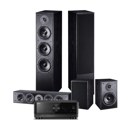 Magnat Monitor S70 5.0 hjemmebiopakke med Yamaha RX-V6A i gruppen Pakkeløsninger / Pakker til hjemmet / Hjemmebiograf & Hjemmebiografpakker hos BRL (SETMS70BPKT9)