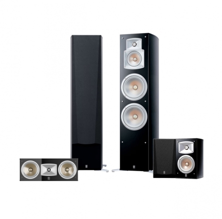Yamaha NS-777 med center- og surroundhøjttalere, 5.0 højttalerpakke i gruppen Pakkeløsninger / Pakker til hjemmet / Højttalerpakker hos BRL (SETNS777BPKT1)