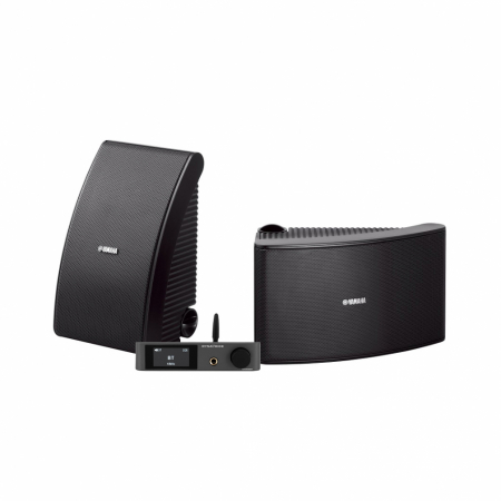 Dynavoice CA802BT & Yamaha NS-AW592 udendørshøjttalere, sort i gruppen Pakkeløsninger / Pakker til hjemmet / Stereopakker hos BRL Electronics (SETNSAW592PKT1)