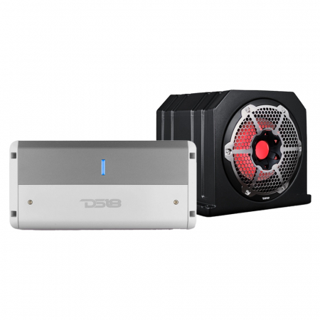 DS18 NXL-M4 & DS18 NXL-10SUBLD/BK, maritimt baspakke i gruppen Bilstereo / Marine / Marinepakke hos BRL (SETNXLM4PKT2)