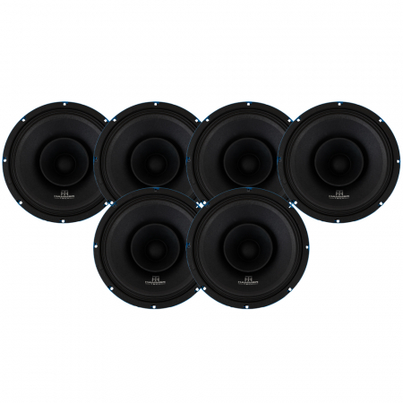 6-pack Hammer Tech Omni Class OCF250, 10tums mellanregister i gruppen Pakkeløsninger / Pakker til bilen / SPL Højttalerpakke hos BRL (SETOCF250PKT2)