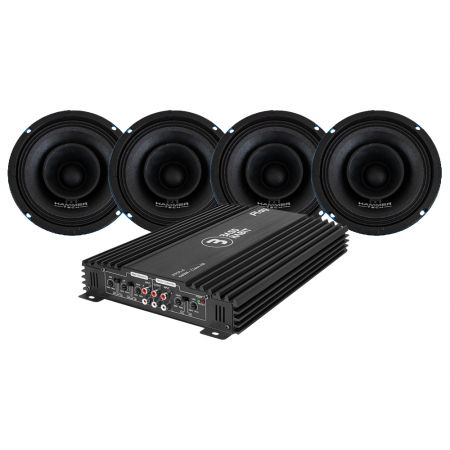 4-pack Hammer Tech Omni Class OCF165 & Play Power 65.4 SPL-paket, medium i gruppen Pakkeløsninger / Pakker til bilen / SPL Højttalerpakke hos BRL (SETOCF65PKT4)