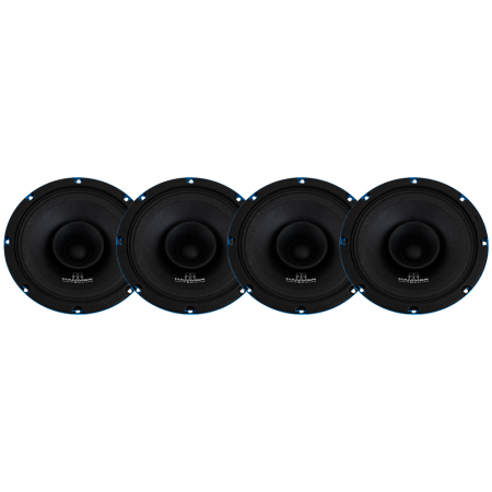 4-pack Hammer Tech Omni Class OCF200, 8tums mellanregister i gruppen Pakkeløsninger / Pakker til bilen / SPL Højttalerpakke hos BRL (SETOCF8PKT1)