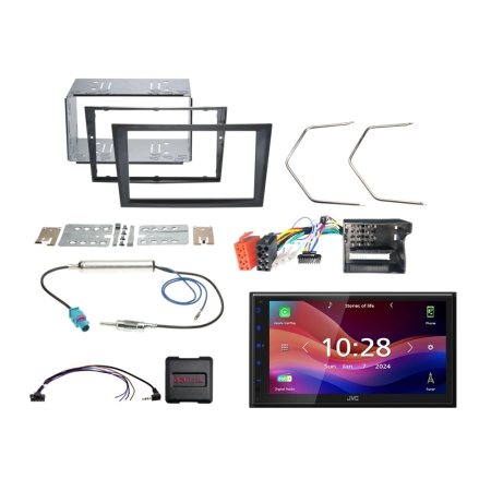 JVC KW-M695DBW bilstereopakke til Opel 2005- i gruppen Bilstereo / Hvad passer i min bil / Opel / Zafira / Zafira 2005- hos BRL (SETOPELPKT2)