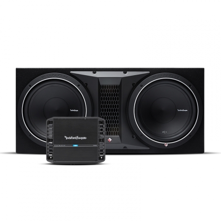 Rockford Fosgate P1-2x12 & P300X1 i gruppen Pakkeløsninger / Pakker til bilen / Baspakke hos BRL (SETP12X12PKT4)