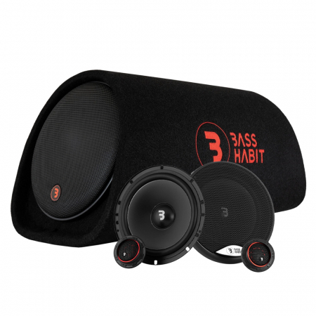 Bass Habit Play P8A med kitsystem i gruppen Pakkeløsninger / Pakker til bilen / Komplett Pakke hos BRL (SETP8APKT3)