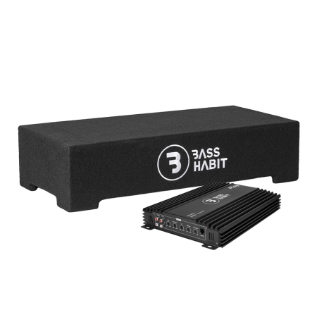 Bass Habit PL2212SR med PP600.1G2, baspakke i gruppen Pakkeløsninger / Pakker til bilen / Baspakke hos BRL (SETPL2212SRPKT2)