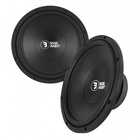 2-pak Bass Habit PL300, 12 tommers subwoofer i gruppen Hjemmestereo / Byg selv / Subwooferelement hos BRL Electronics (SETPL300X2)