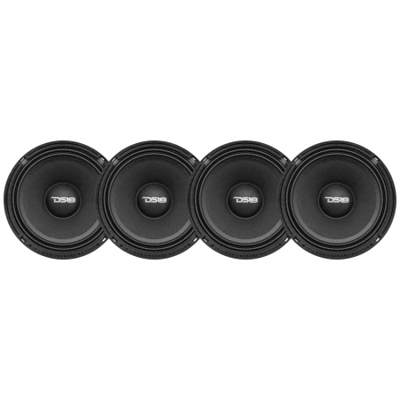 4-pack DS18 PRO-64XA, 6.5 tommer midbass i gruppen Pakkeløsninger / Pakker til bilen / SPL Højttalerpakke hos BRL (SETPRO64XAX4)