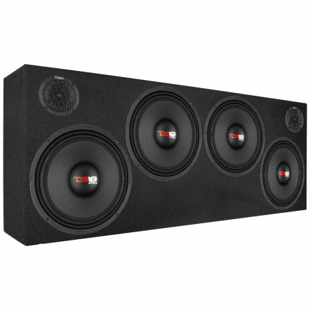DS18 PRO-X10.4M og GTX1XL, højlydt 4x10 raggarplanke i gruppen Bilstereo / Bilhøjttalere / SPL Box hos BRL Electronics (SETPROX104MPKT2)