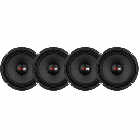 4-pack DS18 PRO-X8.4M, 8 tommer midbas i gruppen Bilstereo / Bilhøjttalere / Bas-/Mellemtoner hos BRL Electronics (SETPROX84MX4)