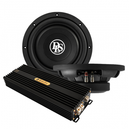 2-pak DLS Performance PS10 & Signature S1, baspakke i gruppen Pakkeløsninger / Pakker til bilen / Baspakke hos BRL Electronics (SETPS10PKT1)