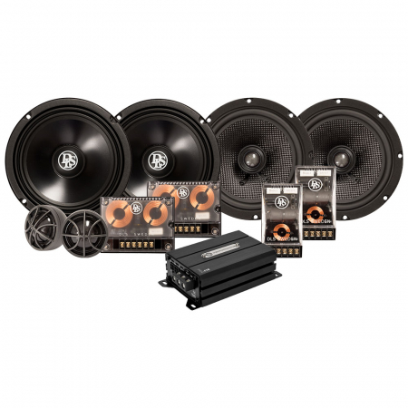 DLS Reference & Performance for- & bagsystem med forstærker i gruppen Pakkeløsninger / Pakker til bilen / Højttalerpakke hos BRL Electronics (SETPS4110PKT1)