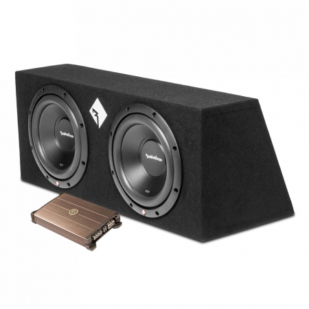 Rockford Fosgate R2-2X10 & DLS CA-P10, baspakke i gruppen Pakkeløsninger / Pakker til bilen / Baspakke hos BRL (SETR22X10PKT1)