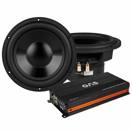 2 st. Dayton Audio RSS265HF-4 & GAS PRO POWER 1000.1D i gruppen Pakkeløsninger / Pakker til bilen / Baspakke hos BRL Electronics (SETRSS265HF4PKT2)
