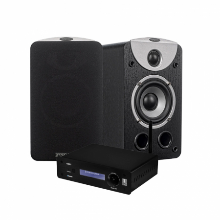 System One A50BT & Dynavoice Magic S-4 vit, stereopaket i gruppen Pakkeløsninger / Pakker til hjemmet / Stereopakker hos BRL (SETS4EXPKT9)