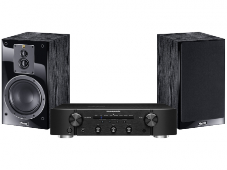 Magnat Signature 503 & Marantz PM6006, svart i gruppen Pakkeløsninger / Pakker til hjemmet / Stereopakker hos BRL (SETS503PKT1)