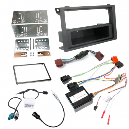 Installationskit 1/2-DIN till Saab 9-3 NG 2007-2015 (Större ljudpaket) i gruppen Bilstereo / Hvad passer i min bil / SAAB / 9-3 2008-2015 / 9-3 NG Facelift 2007-2015 / Skifte stereo 9-3 NG Facelift 2007-2015 hos BRL (SETSAAB93PKT11)