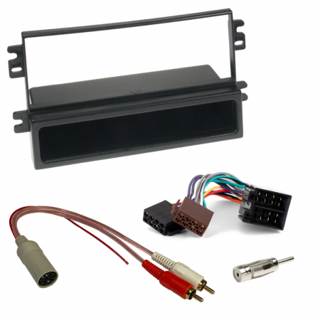 Installationskit Saab 9-3 OG m/ AS3, 1-DIN med prylfack (utan rattstyrning) i gruppen Bilstereo / Hvad passer i min bil / SAAB / 9-3 2008-2015 / 9-3 OG 1998-2002 / Skifte stereo 9-3 OG 1998-2002 hos BRL Electronics (SETSAAB93PKT3)