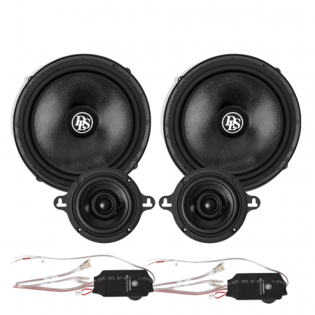 DLS Forsidesystem til Saab 9-3 OG, 1998-2002 i gruppen Bilstereo / Hvad passer i min bil / SAAB / 9-3 2008-2015 / 9-3 OG 1998-2002 / Skifte højttalere 9-3 OG 1998-2002 hos BRL Electronics (SETSAAB93PKT6)