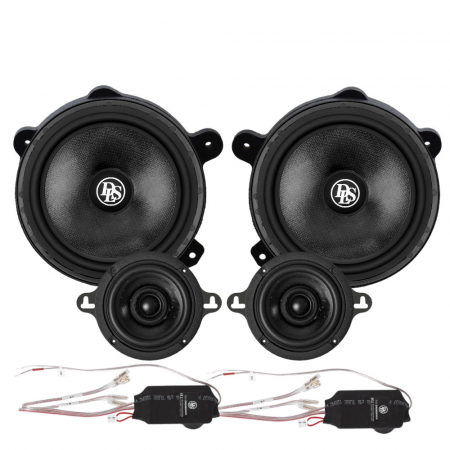 DLS Forsidesystem til Saab 9-3 NG, 2003-2015 i gruppen Bilstereo / Hvad passer i min bil / SAAB / 9-3 2008-2015 / 9-3 NG Facelift 2007-2015 / Skifte højttalere 9-3 NG Facelift 2007-2015 hos BRL Electronics (SETSAAB93PKT8)