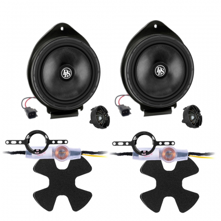 DLS Forsidesystem til Saab 9-5 NG, 2010-2012 i gruppen Bilstereo / Hvad passer i min bil / SAAB / 9-5 1998-2005 / 9-5 NG 2010-2012 / Skifte højttalere 9-5 NG 2010-2012 hos BRL Electronics (SETSAAB95PKT10)