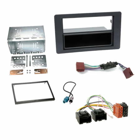 Installationskit 1/2-DIN till Saab 9-5 2006-2010 (utan rattstyrning) i gruppen Bilstereo / Hvad passer i min bil / SAAB / 9-5 1998-2005 / 9-5 OG Facelift 2006-2010 / Udskift radio 9-5 OG Facelift 2006-2010 hos BRL Electronics (SETSAAB95PKT8)