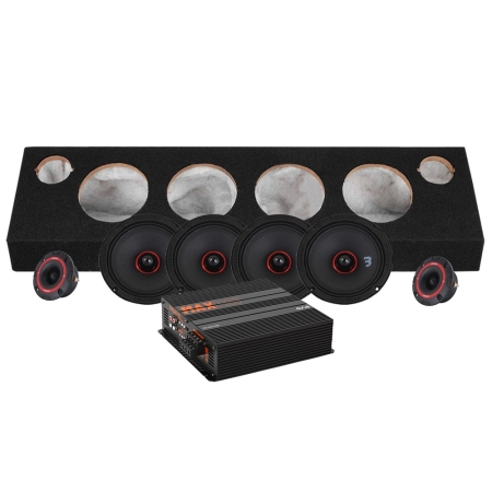 Bass Habit SE165M-raggarplanke med GAS MAX PA1-500.4 i gruppen Nyheder hos BRL (SETSE165MPKT5)