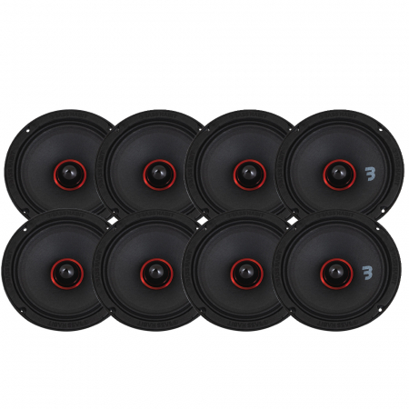 8-pak Bass Habit SPL Elite SE165M 6.5