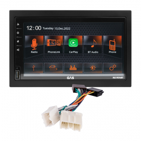 Installationspakke Volvo 1996-2000 & GAS MAX MV240-BT i gruppen Bilstereo / Hvad passer i min bil / Volvo / Volvo V90 / Volvo V90 1996-2000 / Skift stereo V90 1996-2000 hos BRL Electronics (SETVOLVOPKT13)