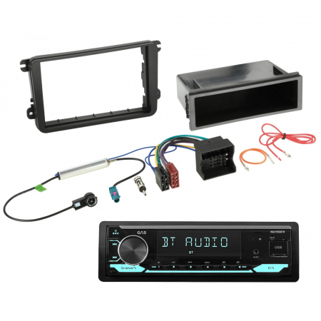 GAS MAD M130-BTN bilstereopakke til VW (ikke CAN-BUS) i gruppen Bilstereo / Hvad passer i min bil / Volkswagen / Transporter / Transporter T5.1 2010-2015 / Skift stereo Transporter T5.1 2010-2015 hos BRL (SETVWPKT43)