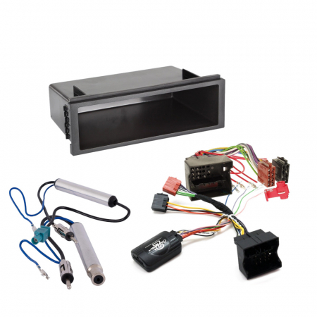 Installationspaket 1-DIN, VW Transporter T5 (18cm bred stereo) i gruppen Bilstereo / Hvad passer i min bil / Volkswagen / Transporter / Transporter T5 2003-2009 / Byta stereo Transporter T5 2003-2009 hos BRL Electronics (SETVWT5PKT1)