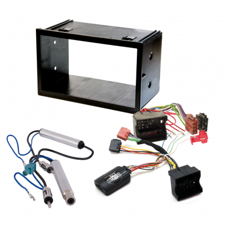 Installationspaket 2-DIN, VW Transporter T5 (18cm bred stereo) i gruppen Bilstereo / Hvad passer i min bil / Volkswagen / Transporter / Transporter T5 2003-2009 / Skift stereo Transporter T5 2003-2009 hos BRL Electronics (SETVWT5PKT2)