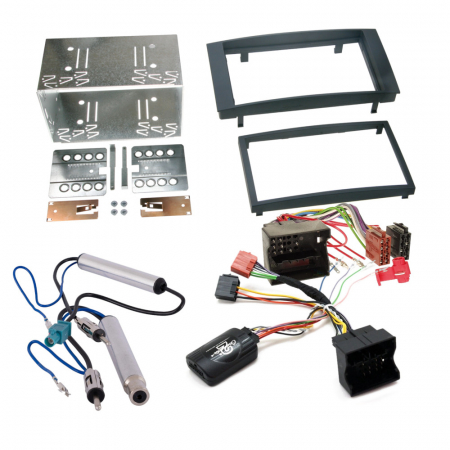 Installationspaket 2-DIN, VW Transporter T5 (23cm bred stereo) i gruppen Bilstereo / Hvad passer i min bil / Volkswagen / Transporter / Transporter T5 2003-2009 / Skift stereo Transporter T5 2003-2009 hos BRL Electronics (SETVWT5PKT4)